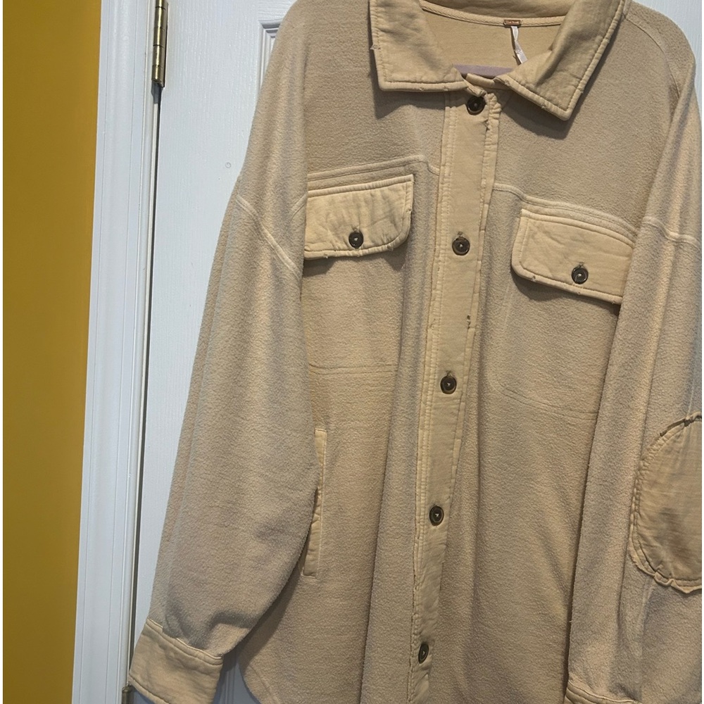 Free People Oversized Shacket NWOT - Picture 7 of 12